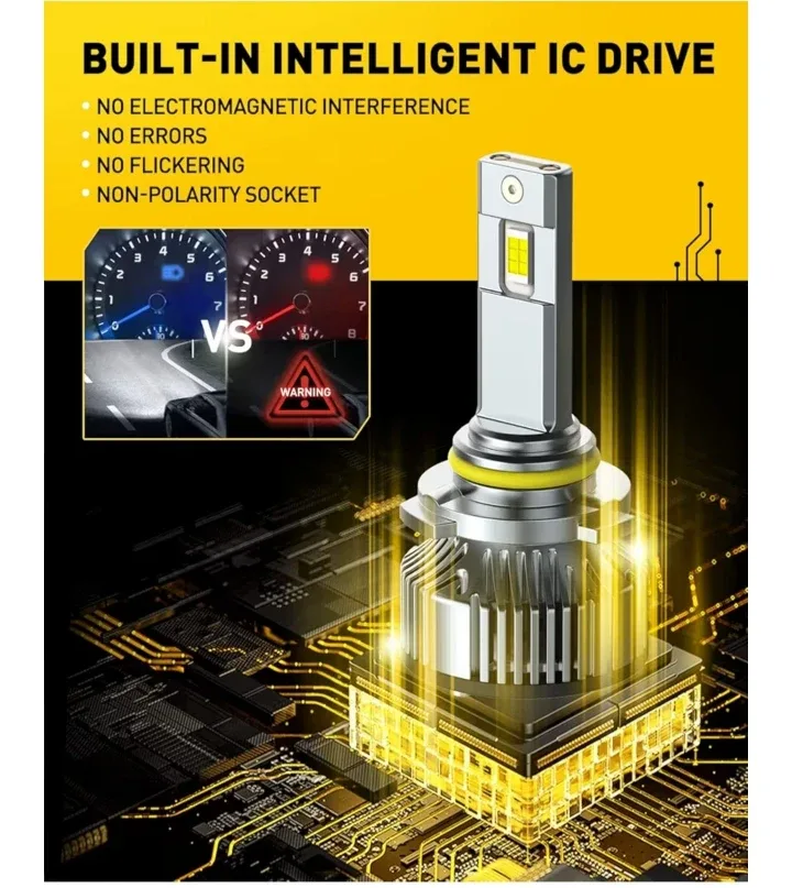 AUXITO 9005 LED Headlight Bulbs image indicator(7)