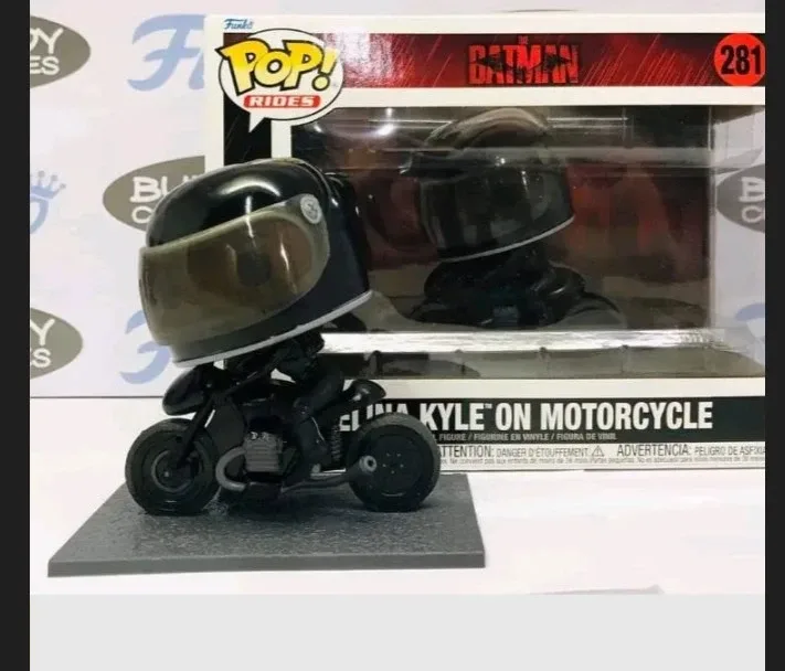 Funko Pop! Rides Selina Kyle on Motorcycle #281