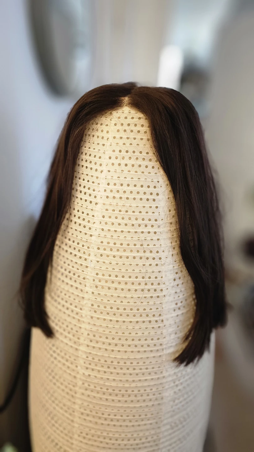Brown Human Hair Wig
