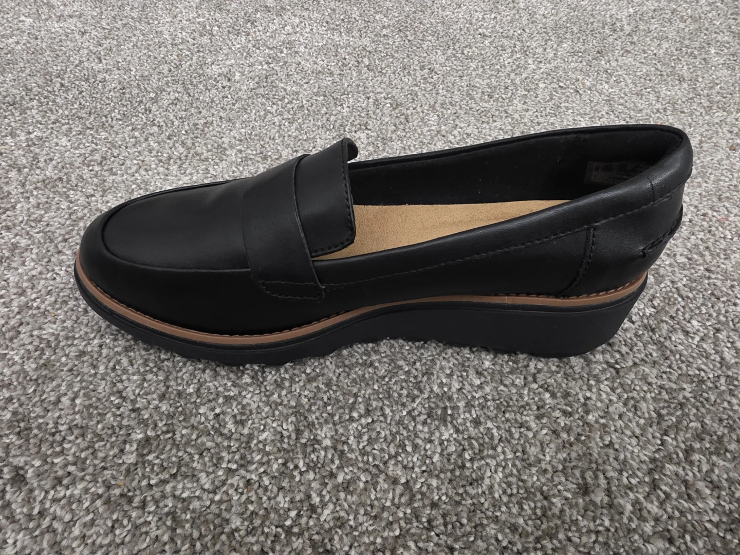 Clarks Collection Black Leather Loafers - photo 2