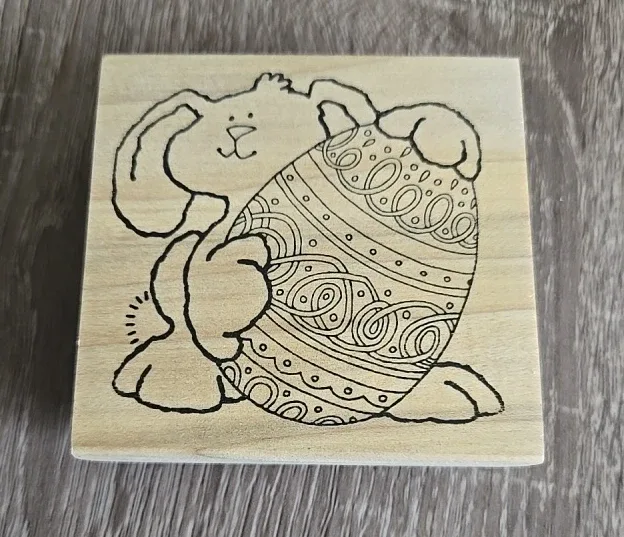 Easter Egg & Bunny Rubber Stamps image indicator(2)