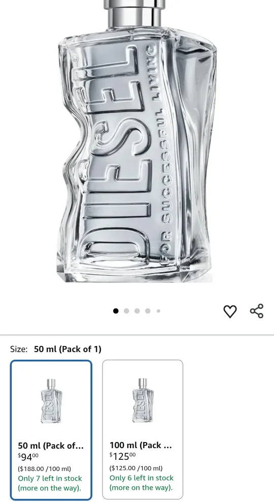 Diesel 'Only The Brave' 50ml Cologne