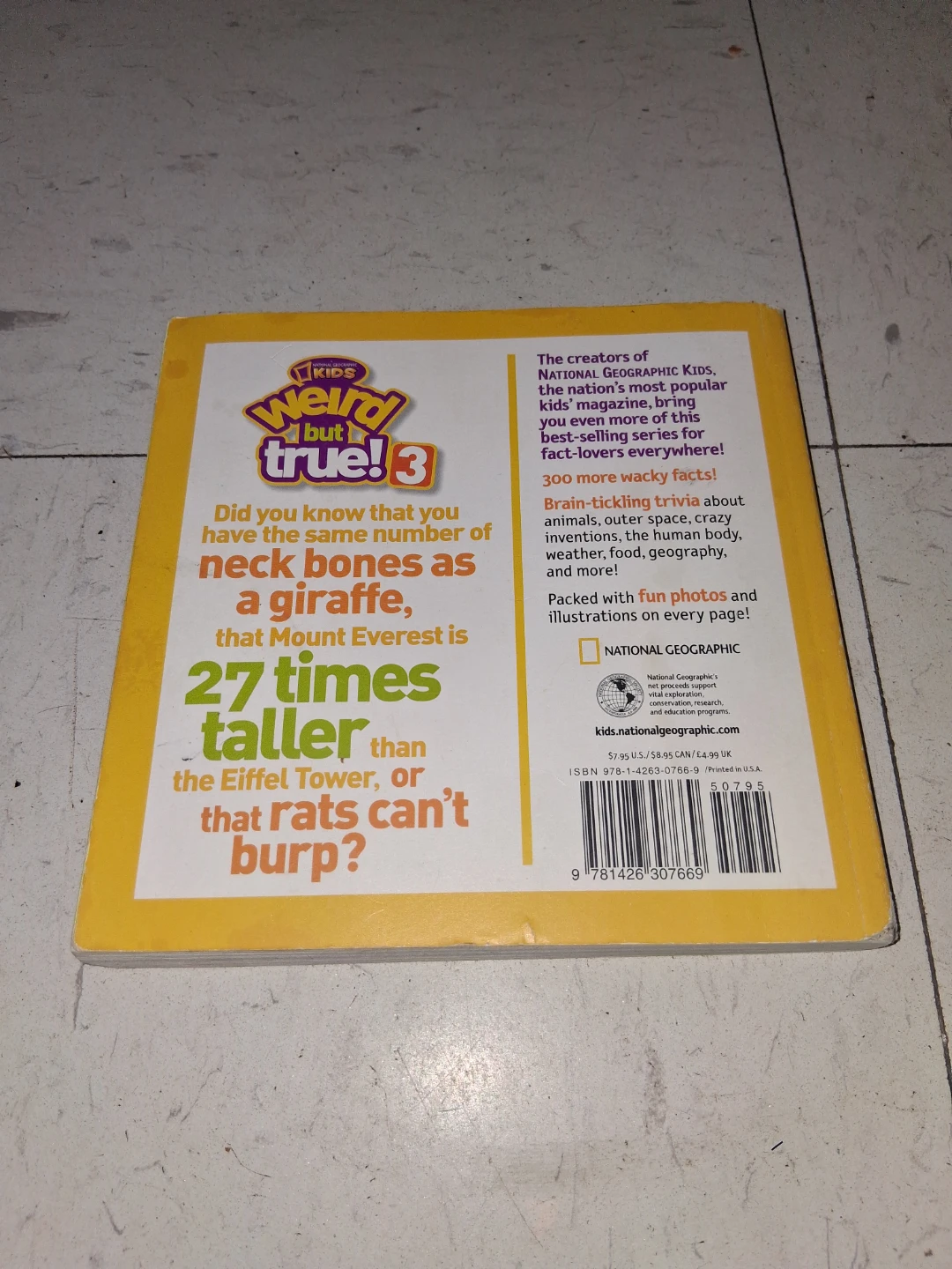 Weird But True! 3 by National Geographic Kids - photo 2