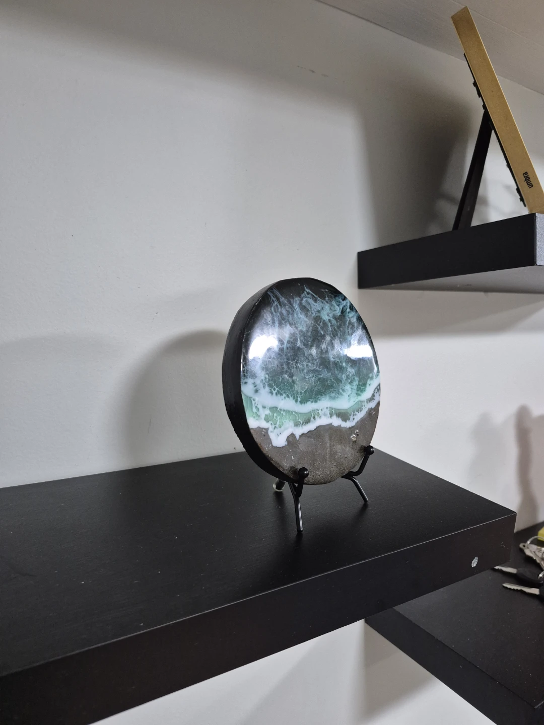 Resin Art Round Decor