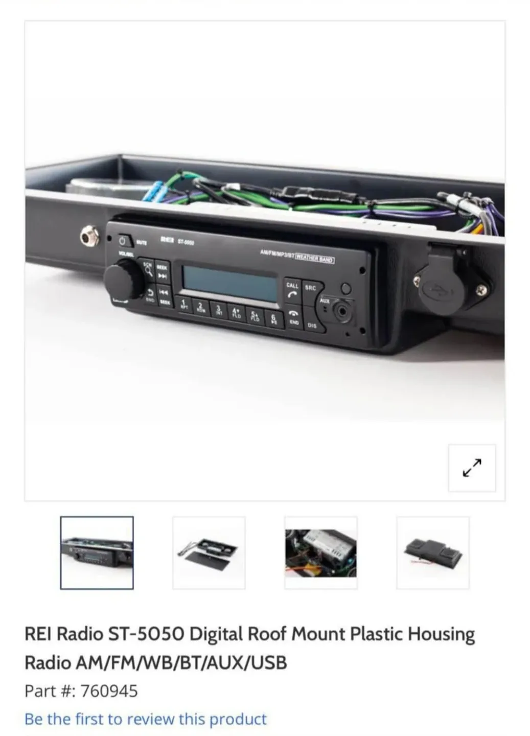 REI ST-5050 Digital Roof Mount Radio