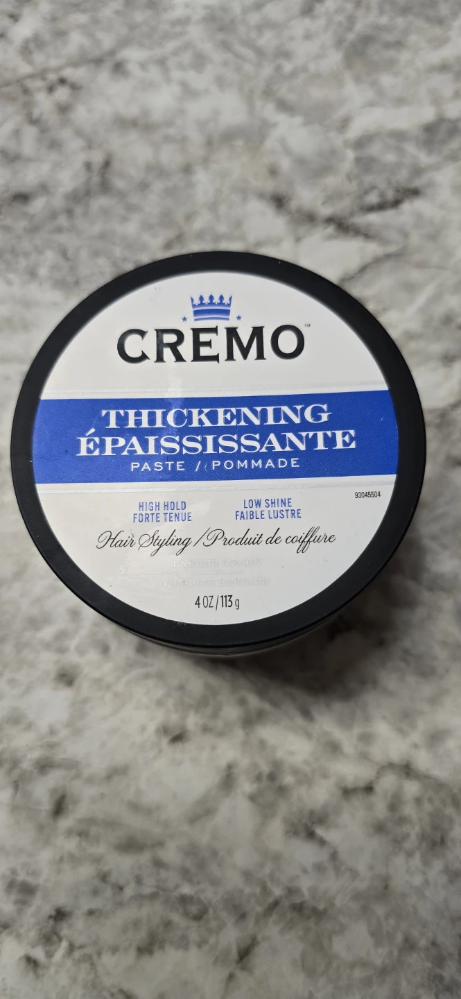 Cremo Thickening Paste Pommade 4oz