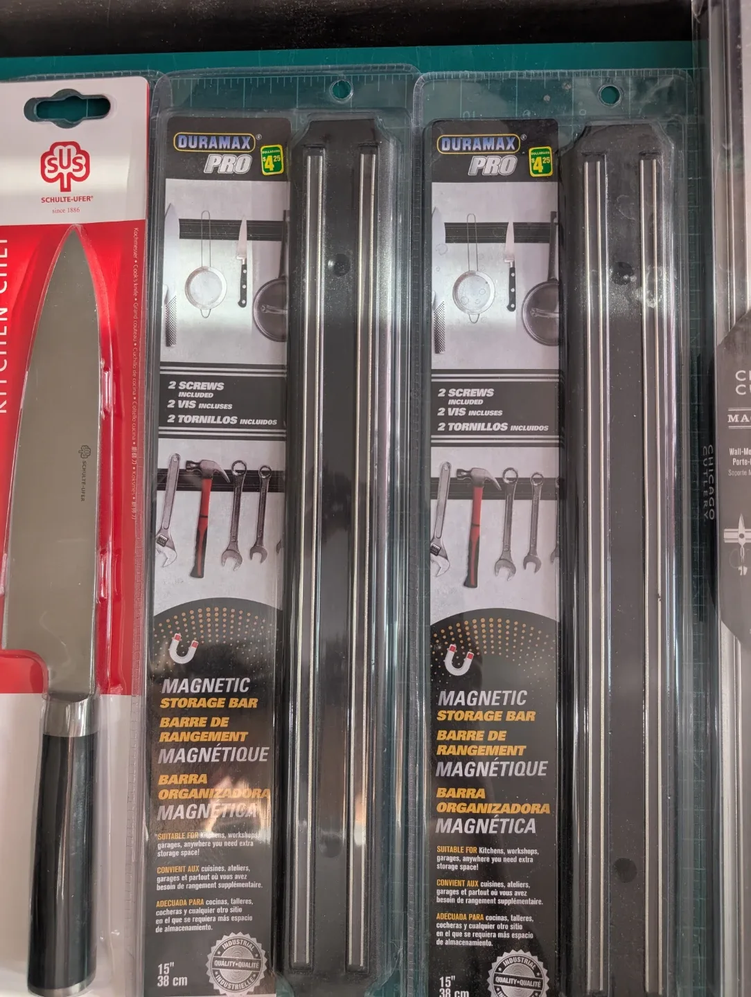 Schulte-Ufer Kitchen Chef Knife & Magnetic Knife Holders image indicator(5)