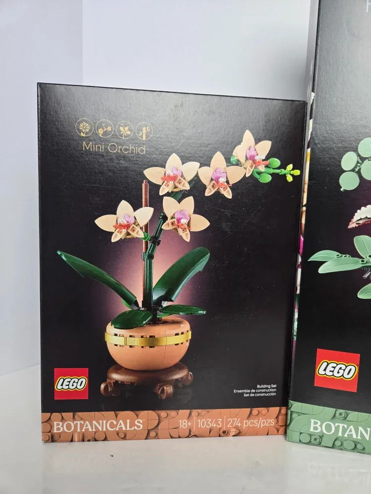 2 brand new sealed lego botanicals   10342 and 10343 image indicator(2)