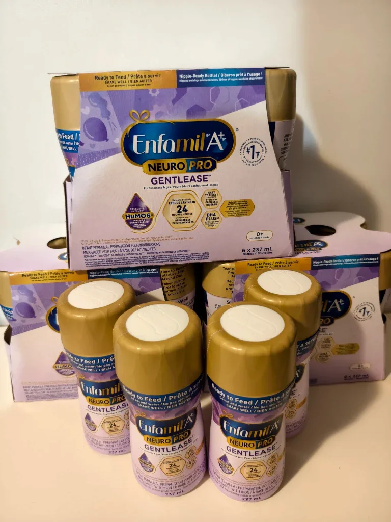 Enfamil A+ Neuro Pro Gentlease Formula, 6x237ml