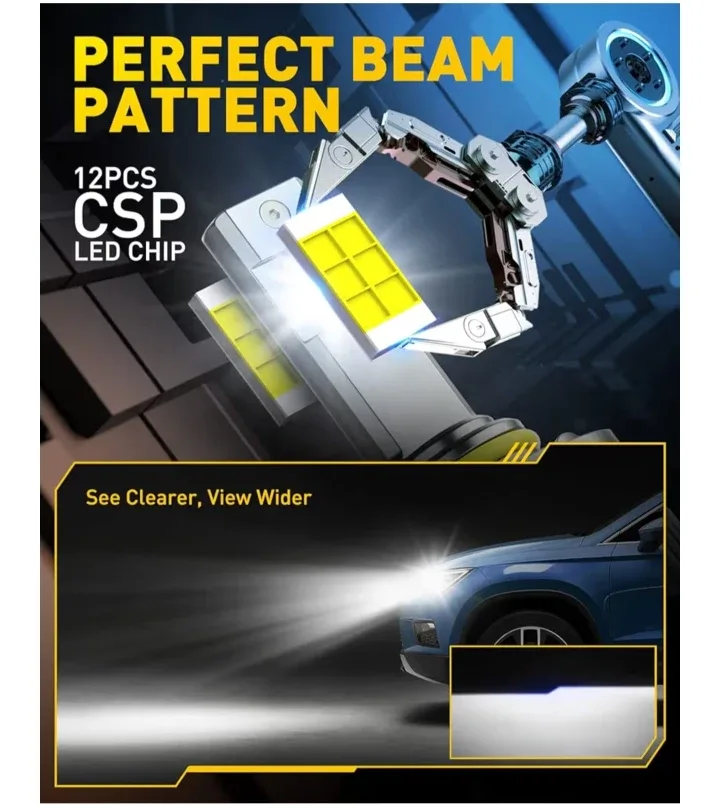 AUXITO 9005 LED Headlight Bulbs image indicator(3)