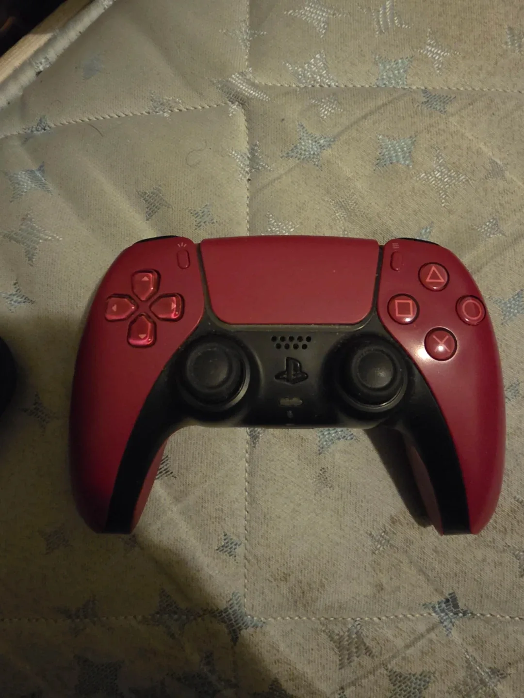 Red PlayStation 5 Dualsense Controller