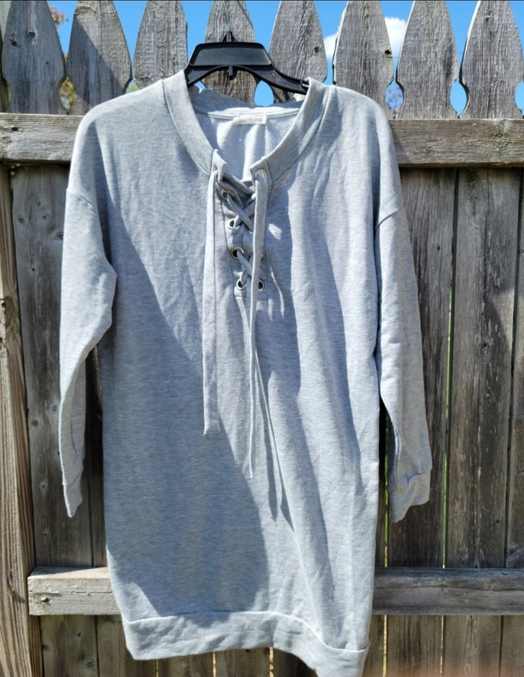 Heart N Hips Gray Dress