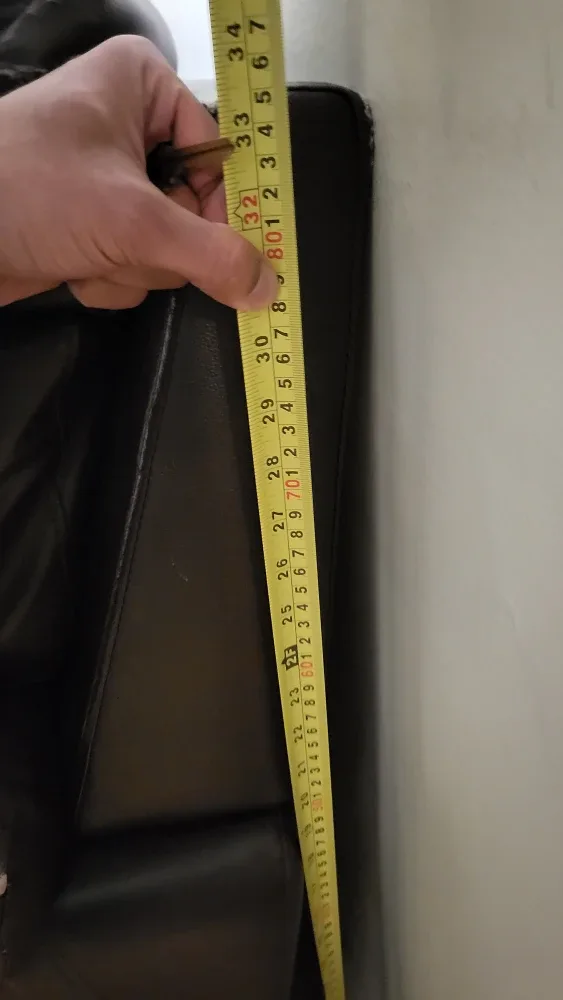 Brown Leather Loveseat - 62" Length image indicator(9)