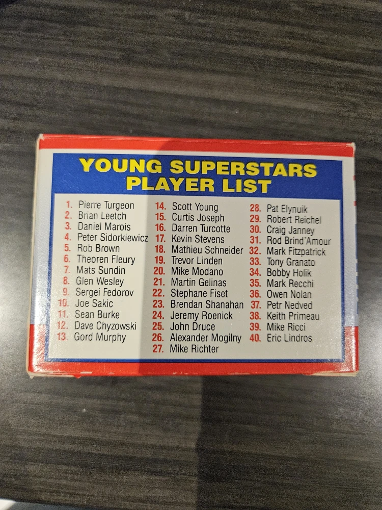 Score Young Superstars NHL Player Cards - photo 4
