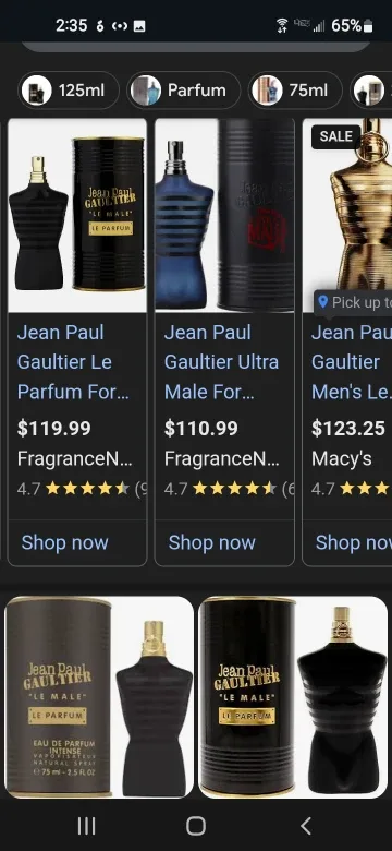 Jean Paul Gaultier "LE MALE" Cologne 75ml image indicator(4)