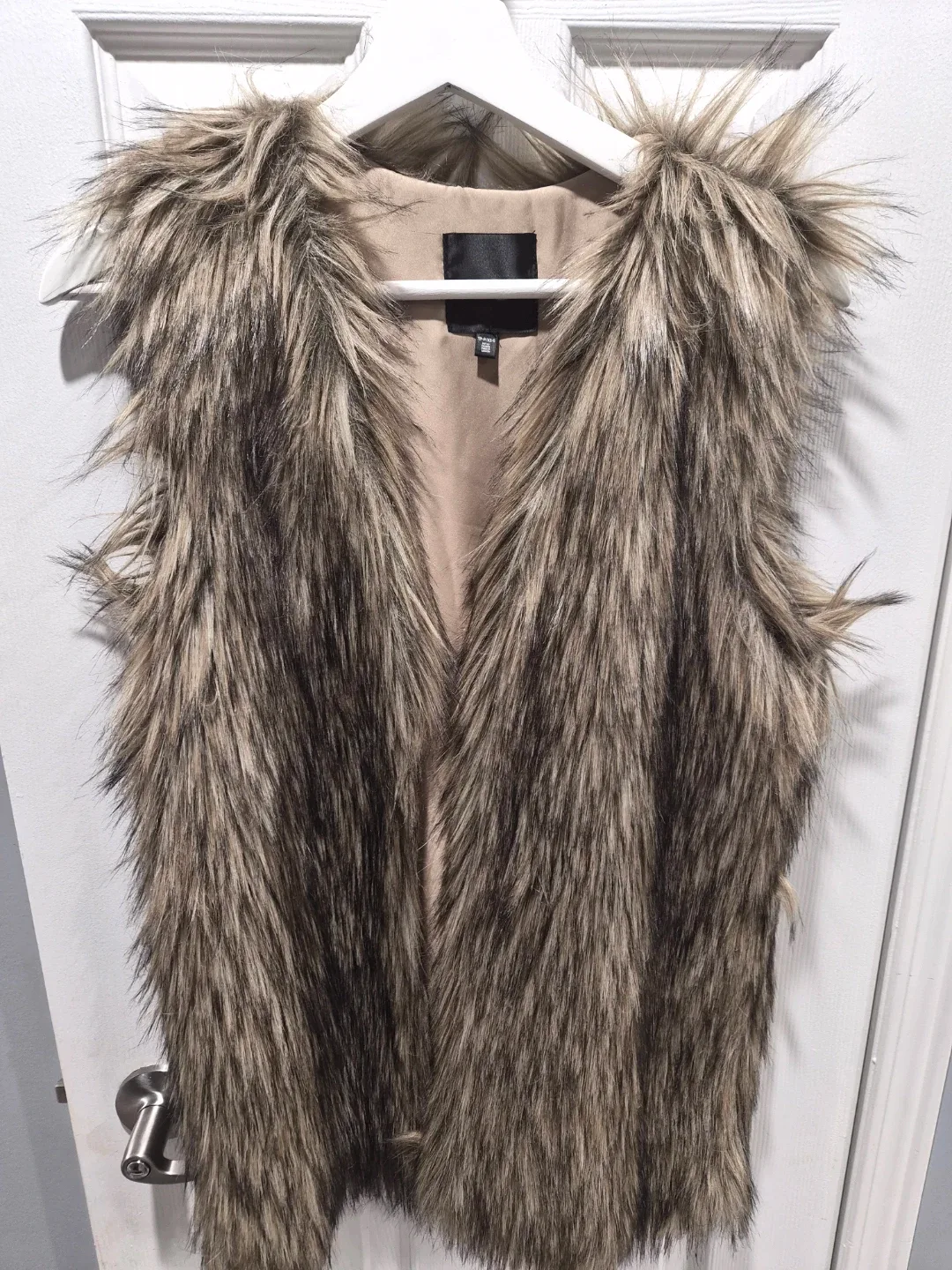 Dynamite Faux Fur Vest - Size XS/S