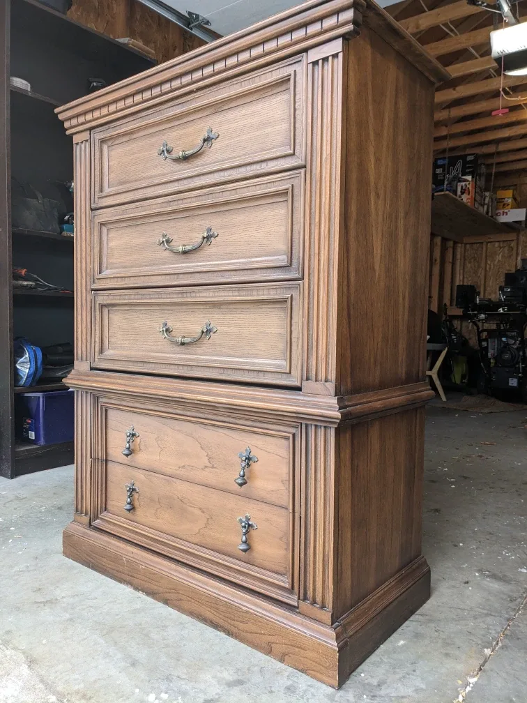 5 Drawer Tallboy Dresser By Kroehler image indicator(3)