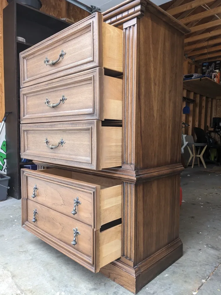 5 Drawer Tallboy Dresser By Kroehler image indicator(4)