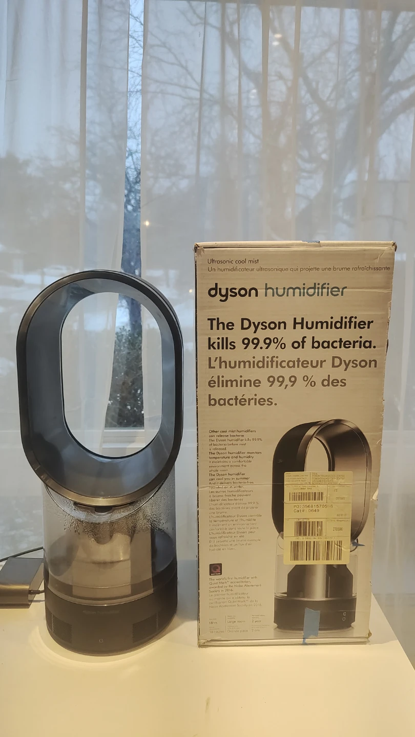 Dyson Humidifier - Kills 99.9% of Bacteria