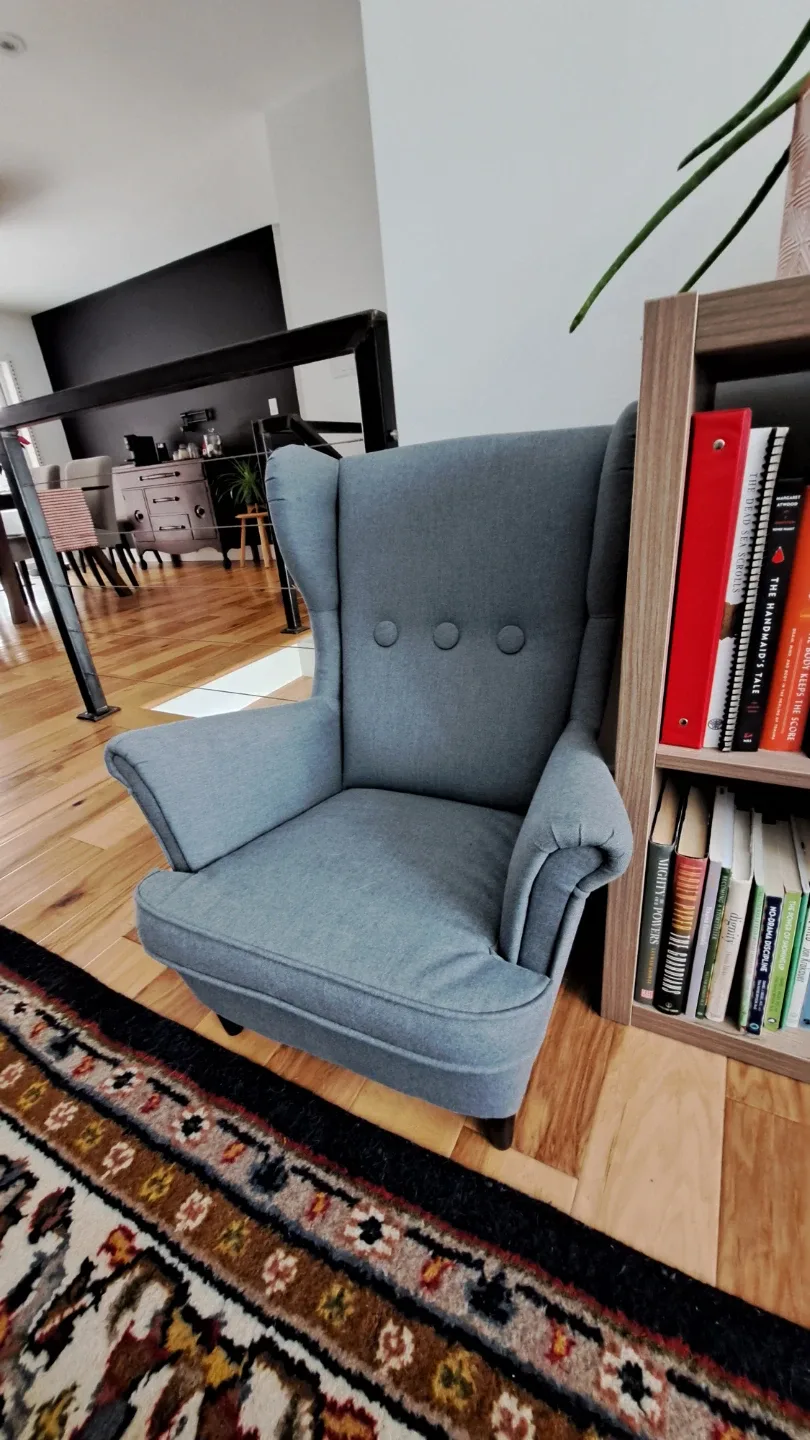 Kids Grey Wingback Armchair image indicator(3)