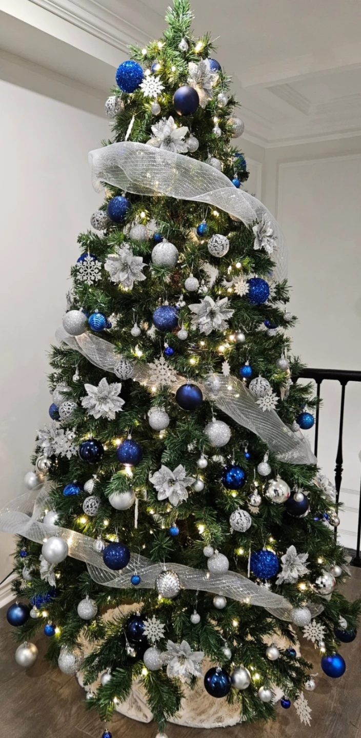 Decorated Christmas tree