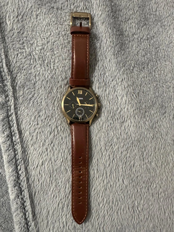 Fossil Brown Leather Watch