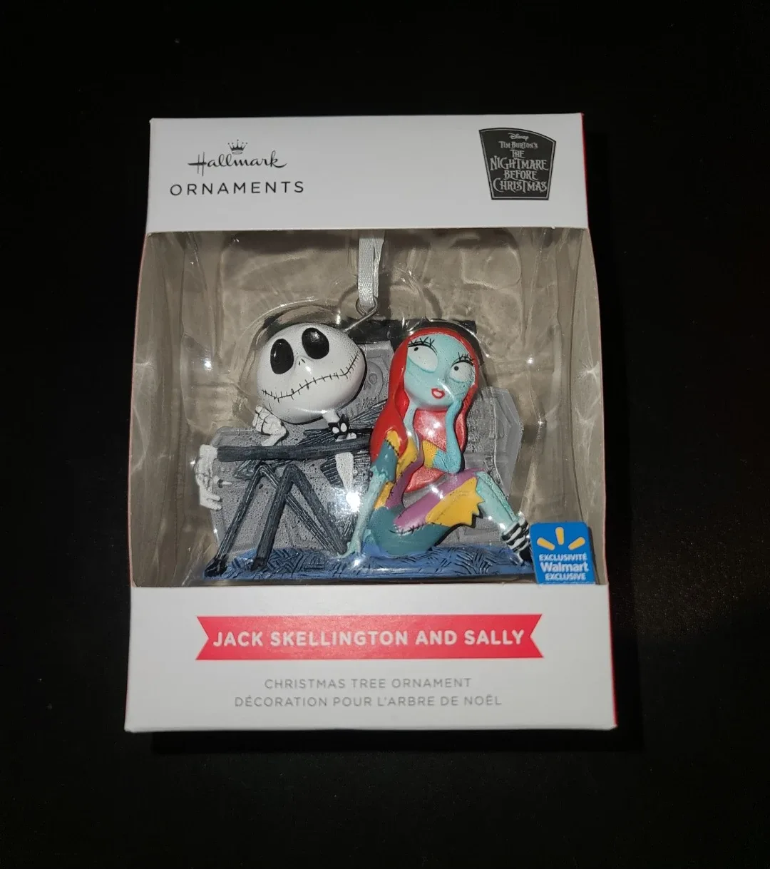 New hallmark jack and sally ornament