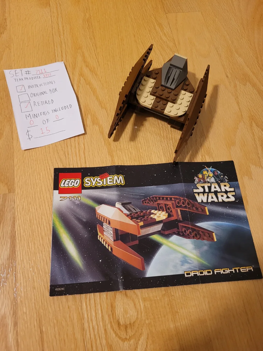 LEGO Star Wars Droid Fighter 7111 (1999)