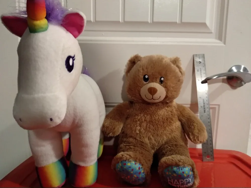 Build-A-Bear Unicorn & Birthday Bear