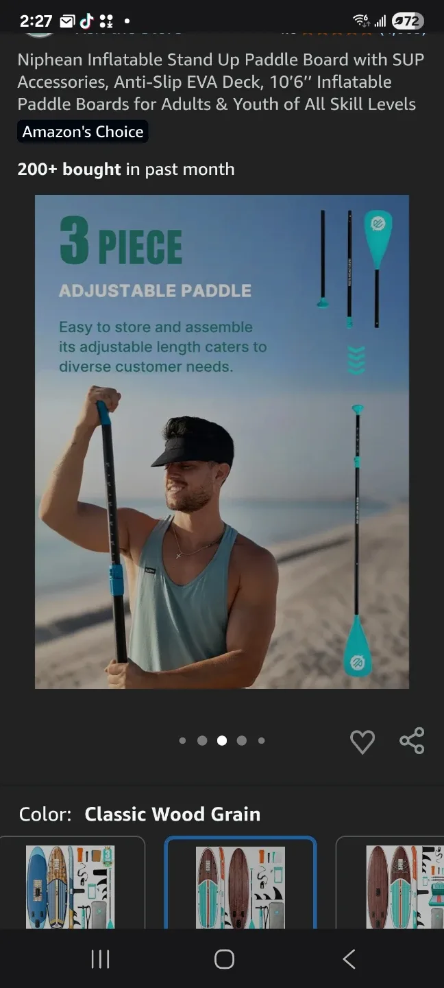 Niphean Inflatable Stand Up Paddle Board image indicator(5)