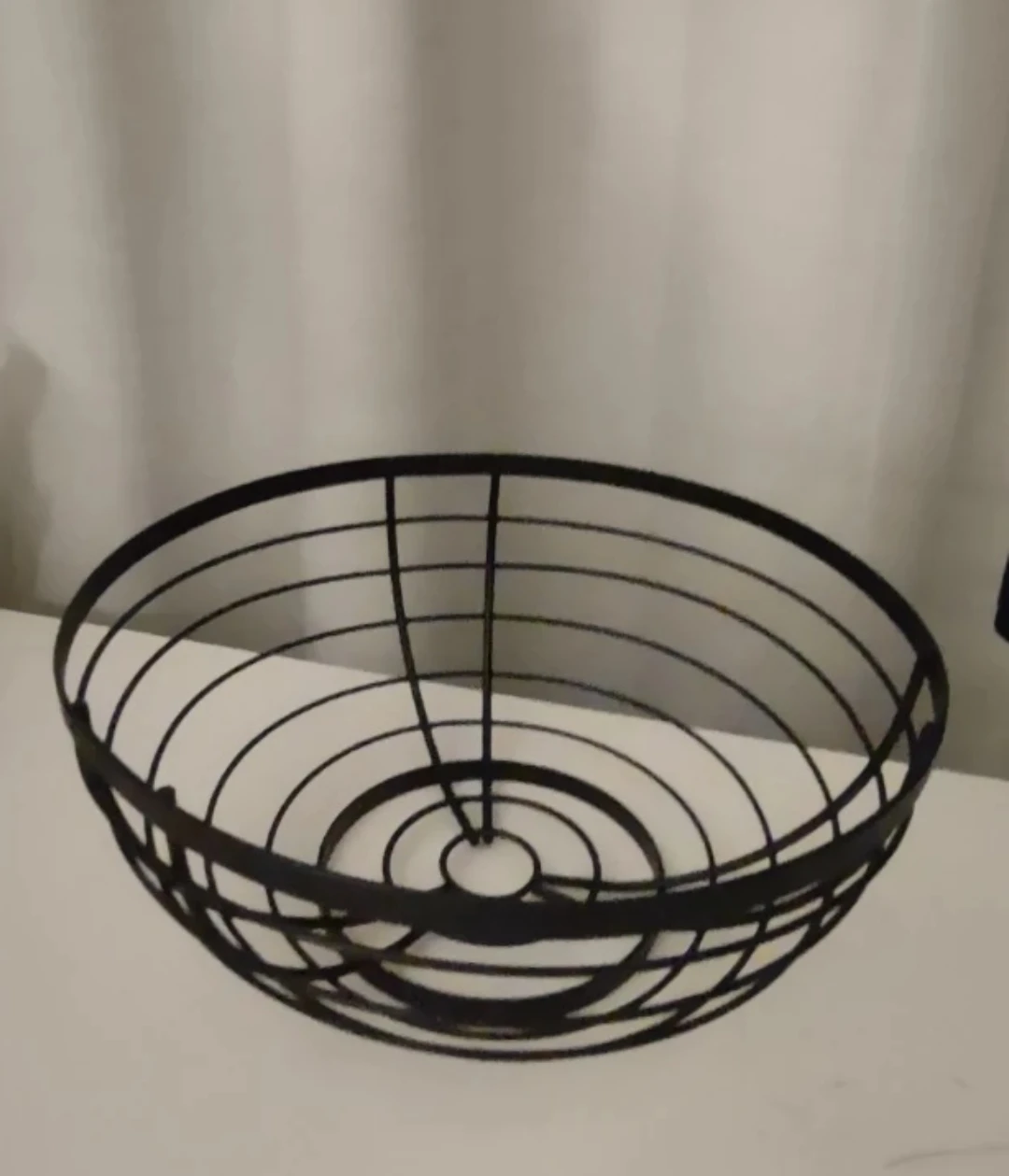 Wire Fruit Metal Basket W. 11inches