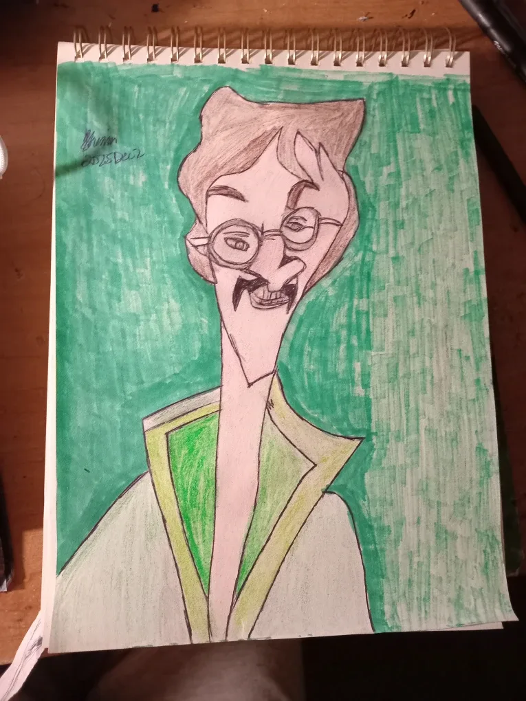 The Beatles Drawing Illustration by custom artist Sherwin image indicator(2)