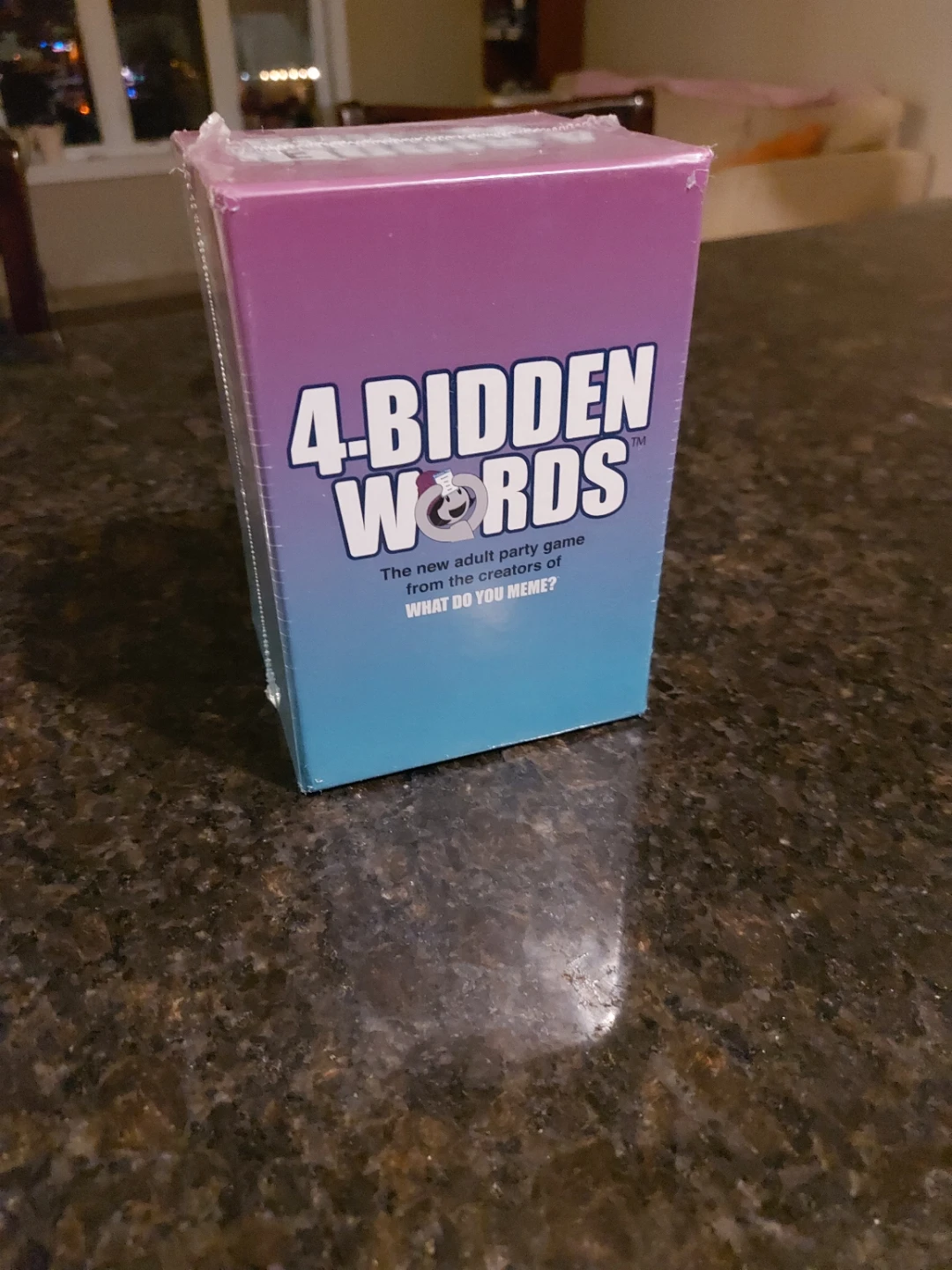 4-Bidden Words Adult Party Game - New!