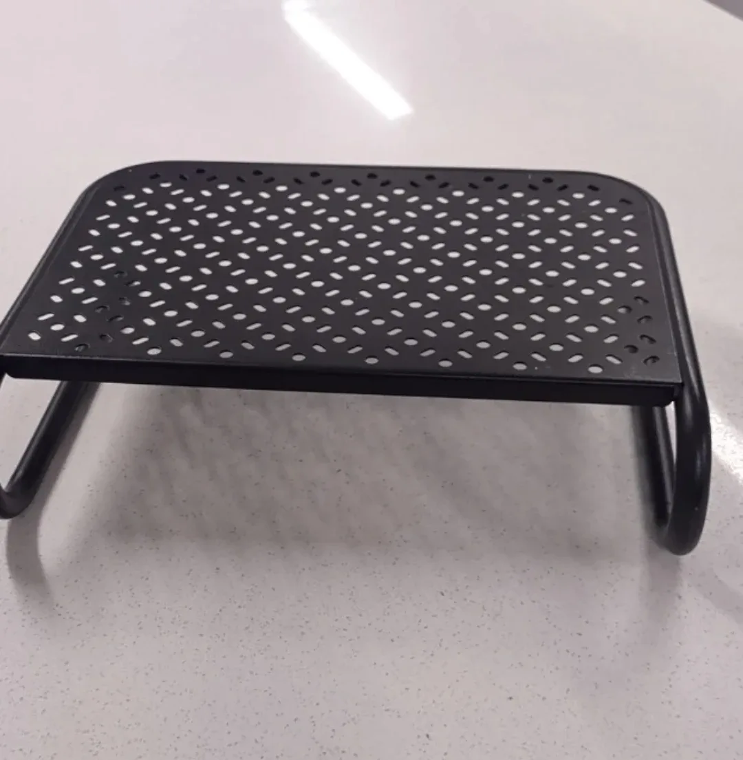 Mind Reader Black Monitor/Laptop Stand #Cleanout image indicator(7)