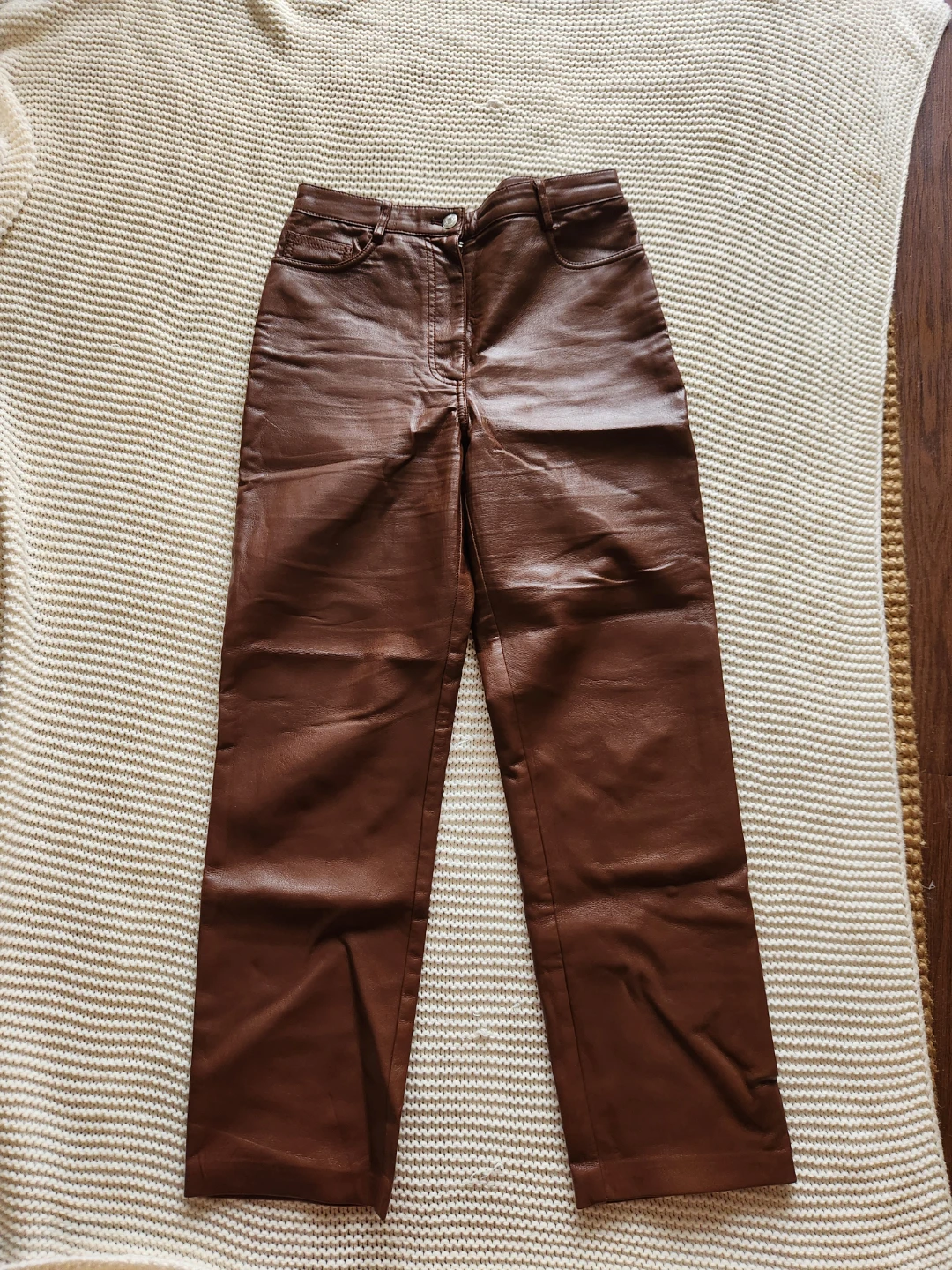 Aritzia Wilfred Vegan Leather Pants - Size 6