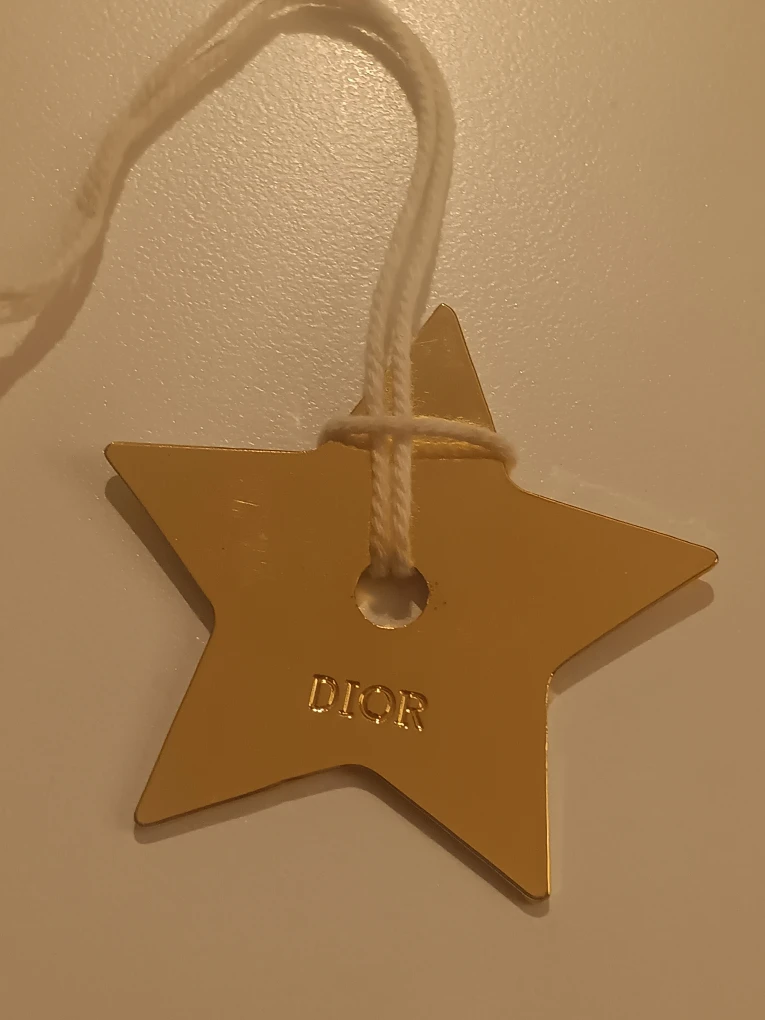 Dior Star Charm Gold