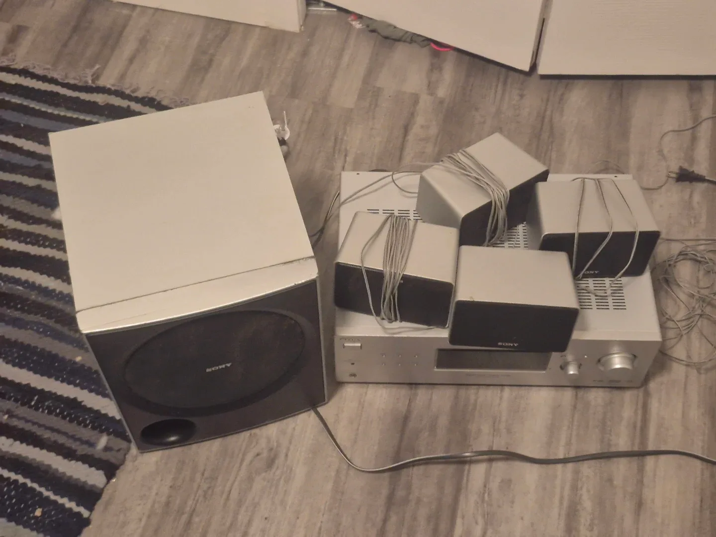 Sony Digital Audio Control Center and Speakers