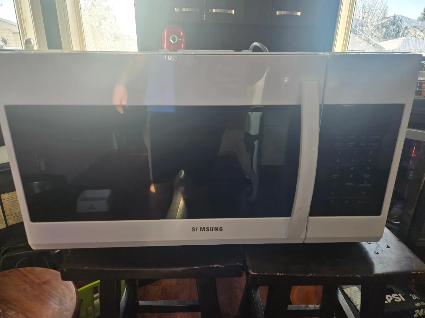 Samsung Over-the-Range Microwave - White