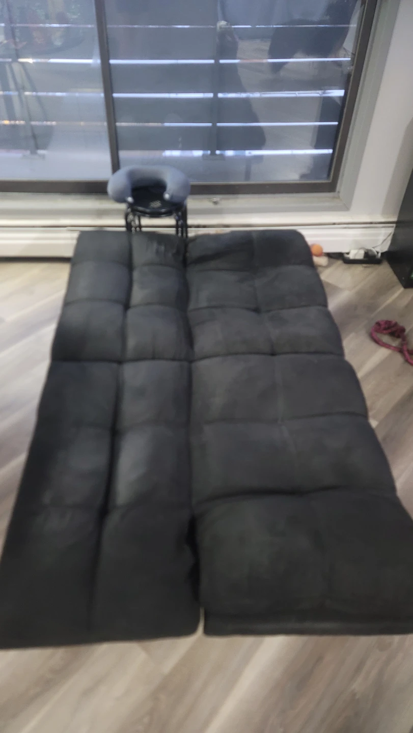 Black Futon Sofa Bed - photo 2