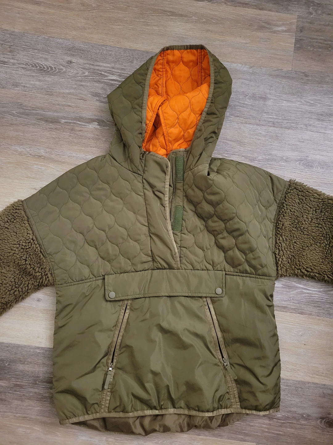 Zara fleece pullover