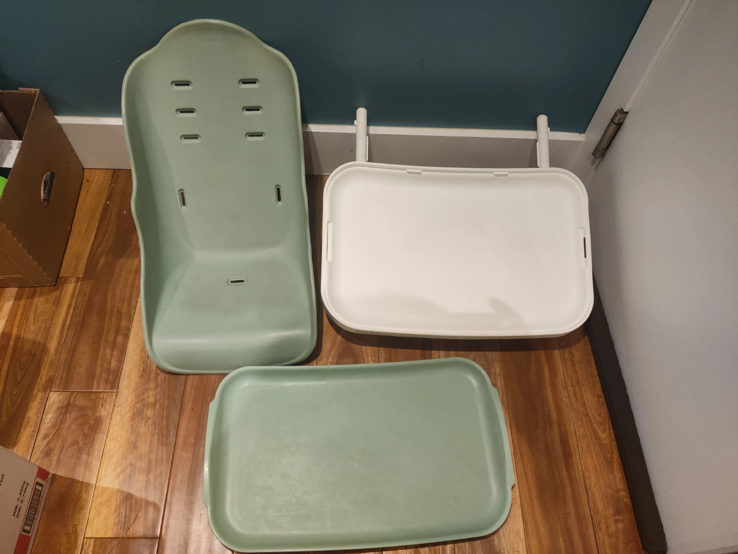 Oribel Cocoon Seat pad & Tray for highchair