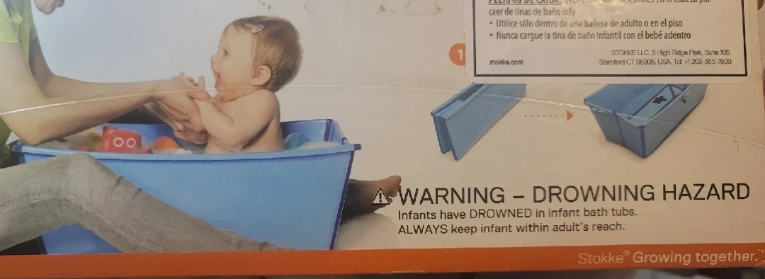 Stokke Flexi Bath - Foldable Baby Bath white (Birth to 4) - photo 3