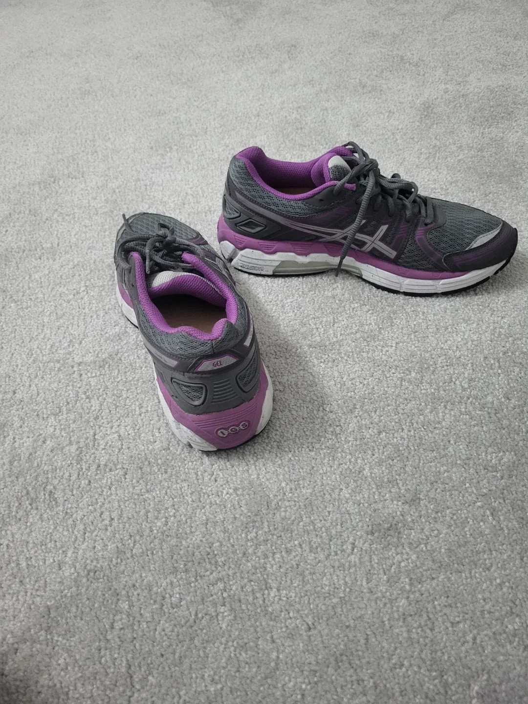 Asics Gel-1170 Women's Running Shoes, Grey & Purple image indicator(3)
