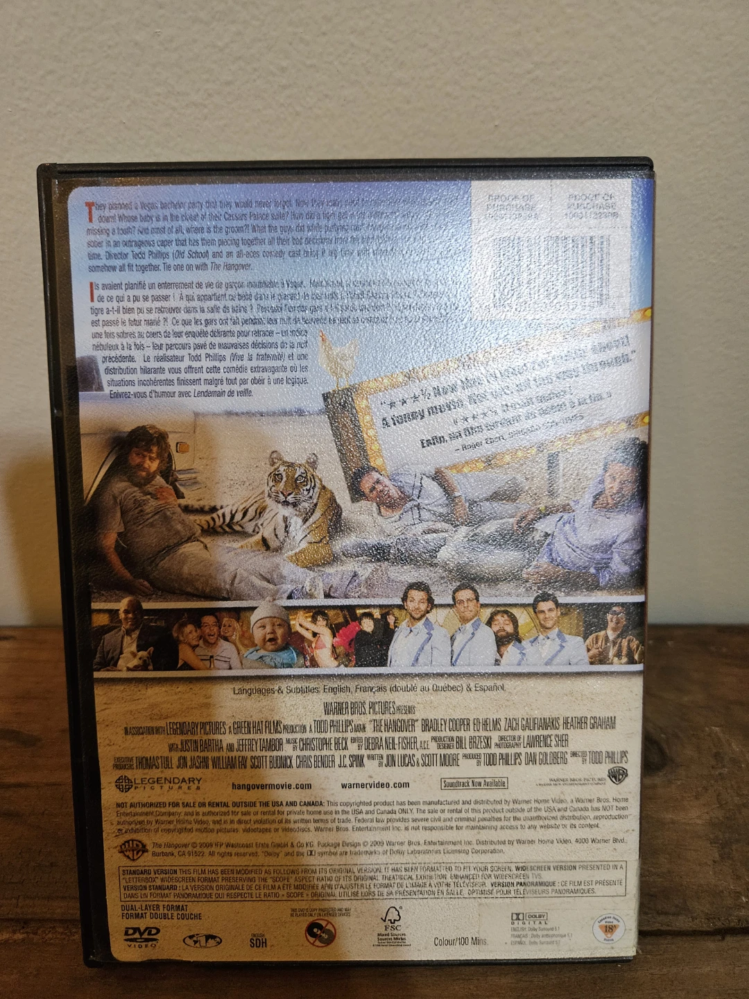 The Hangover DVD - Widescreen Full-Screen - photo 3