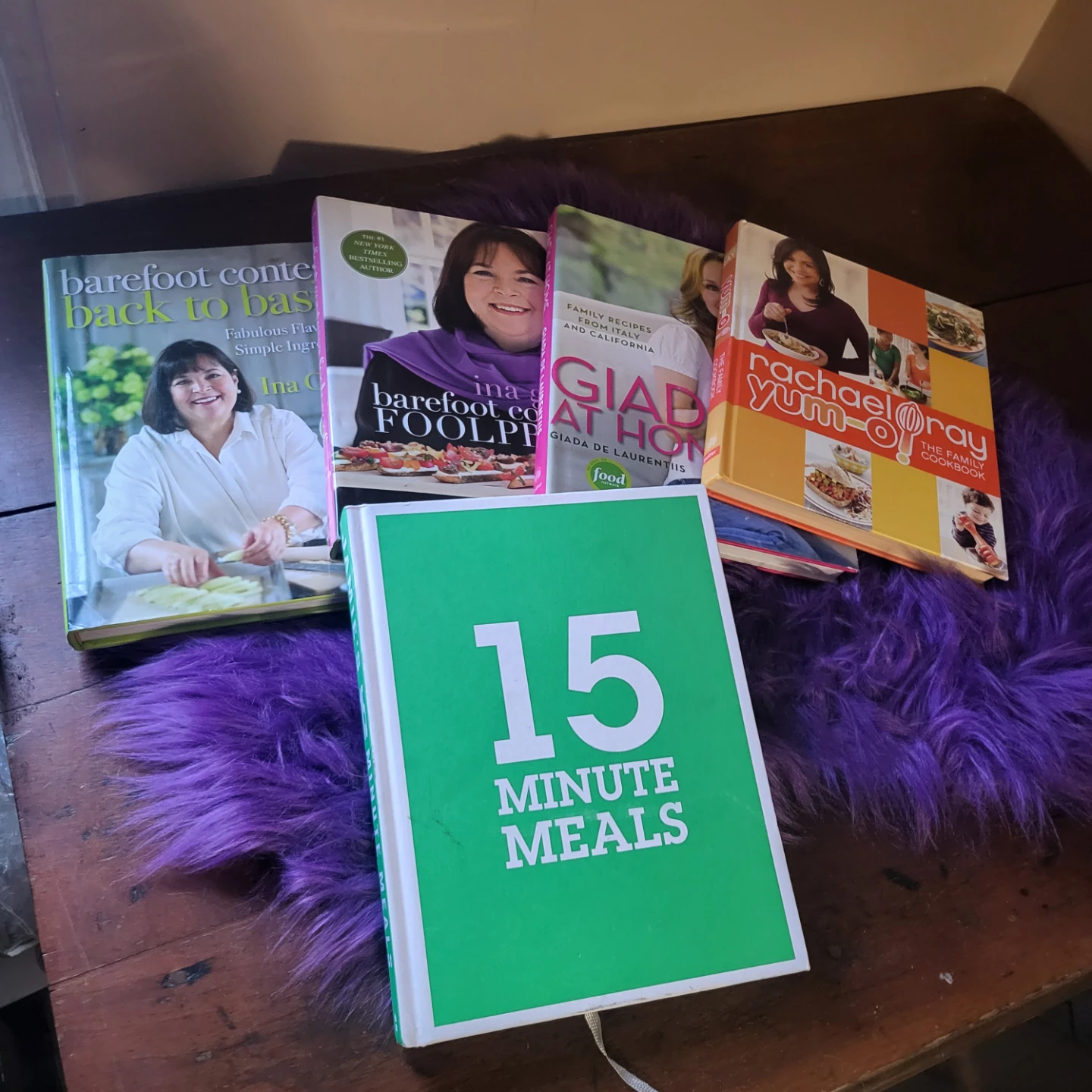 3 Cookbooks Jamie Oliver, Rachel Ray etc