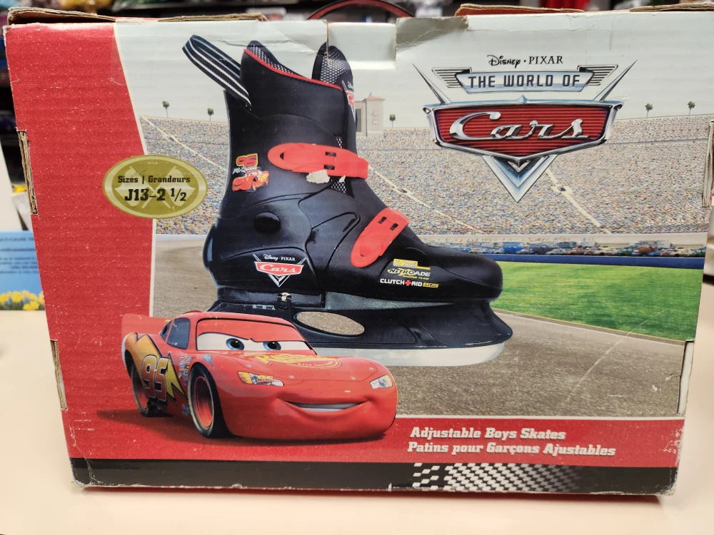 Disney Pixar Cars Skates - Size J13-2 1/2