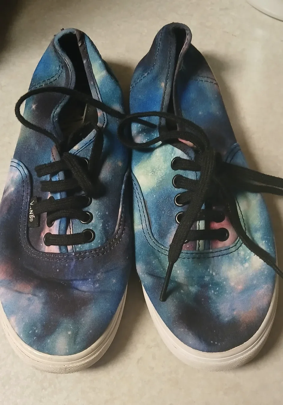 Vans Galaxy Print Sneakers, Women's 6.5