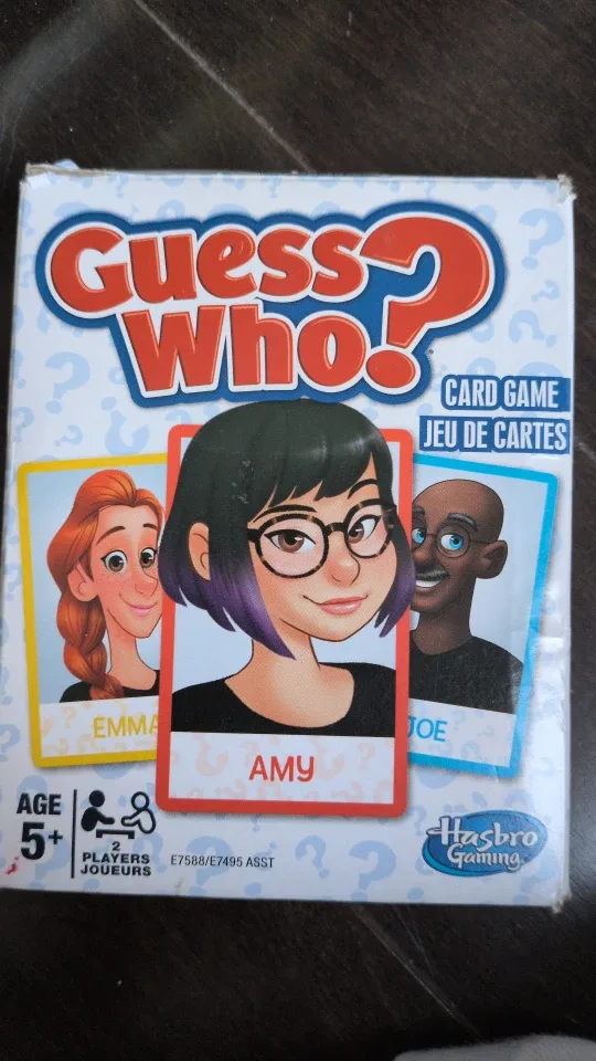 Guess Who? Card Game