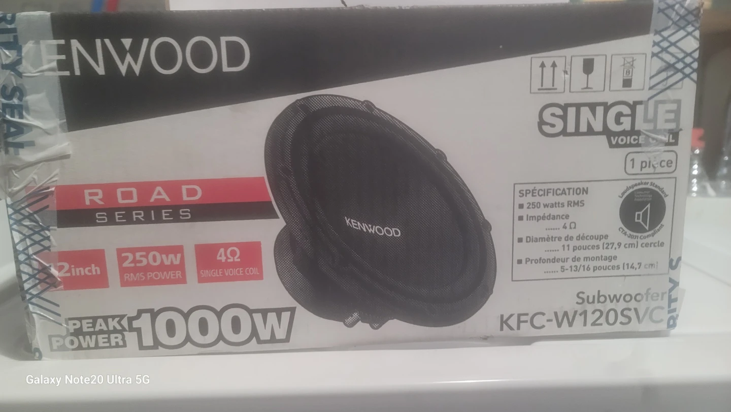 Kenwood KFC-W120SVC 12-inch Subwoofer