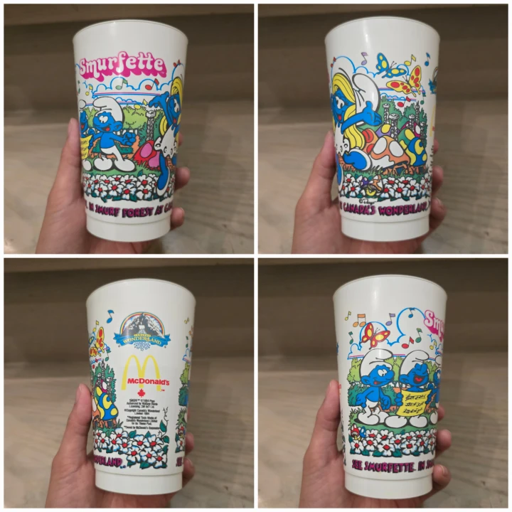Vintage McDonalds Plastic Cups Lot of 9 NEW - photo 2
